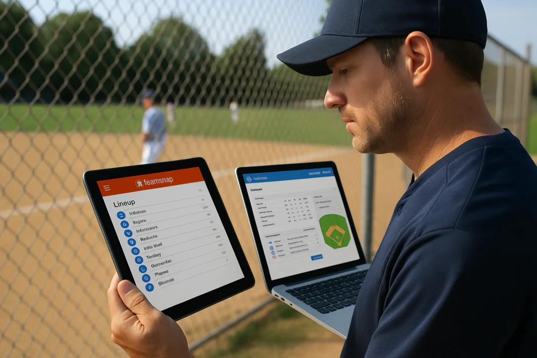 CoachBall vs TeamSnap: la diferencia para béisbol y sóftbol
