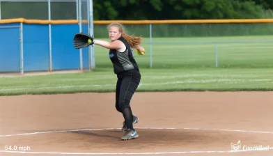 Wurfgeschwindigkeit – 14 Jahre Softball