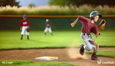 Exit velocity – 11 years old Baseball