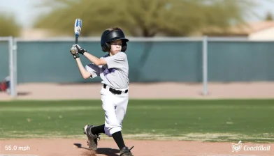 Exit velocity – 13 years old Baseball