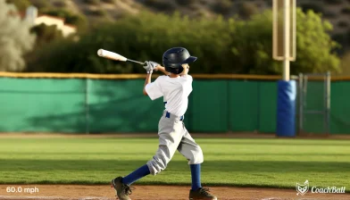 Exit velocity – 14 years old Baseball