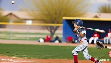 Exit velocity – 15 years old Baseball