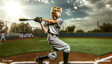 Exit velocity – 16 years old Baseball