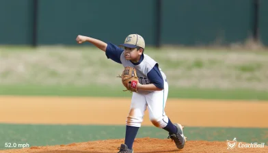 Pitch speed – 11 years old Baseball
