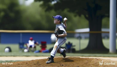 Pitch speed – 12 years old Baseball