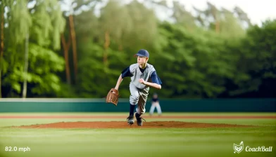 Pitch speed – 17 years old Baseball