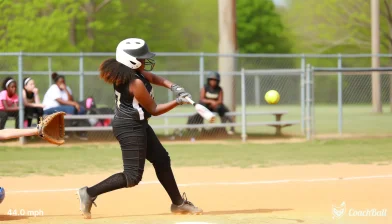 Exit velocity – 12 years old Softball