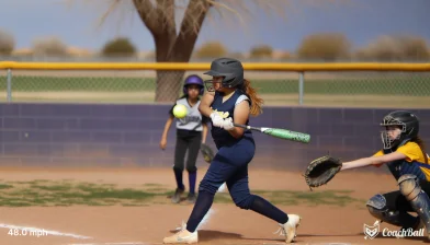 Exit velocity – 13 years old Softball