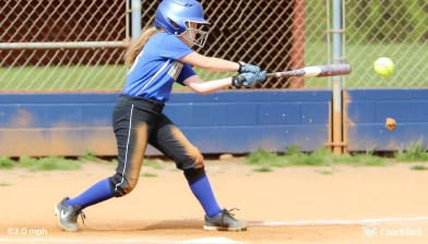 Exit velocity – 18 years old Softball