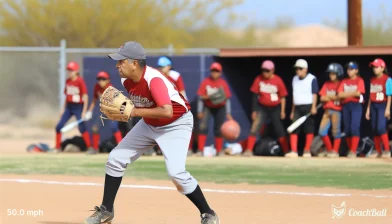 Pitch speed – 13 years old Softball