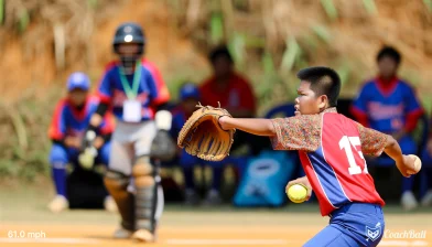 Pitch speed – 16 years old Softball