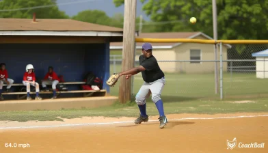 Pitch speed – 17 years old Softball