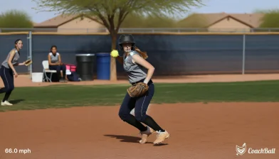 Pitch speed – 18 years old Softball