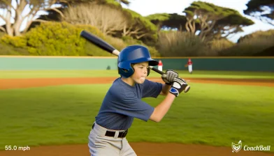 Exit velocity – 13 años Béisbol