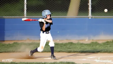 Exit velocity – 15 años Béisbol