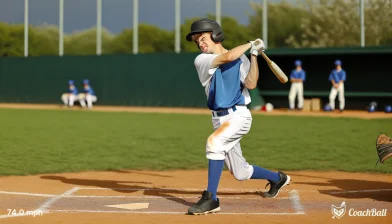 Exit velocity – 17 años Béisbol