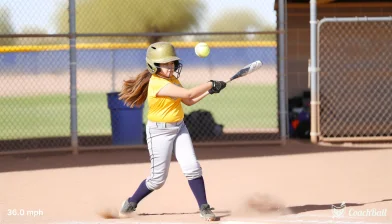 Exit velocity – 10 años Sóftbol