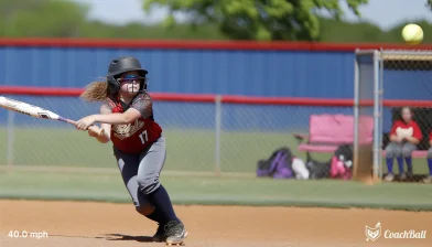 Exit velocity – 11 años Sóftbol