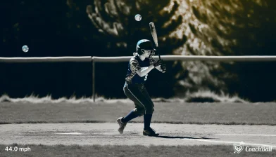 Exit velocity – 12 años Sóftbol