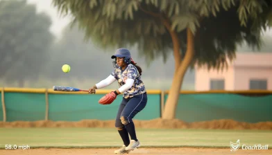 Exit velocity – 16 años Sóftbol