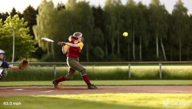 Exit velocity – 18 años Sóftbol