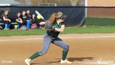 Velocidad de lanzamiento – 16 años Sóftbol