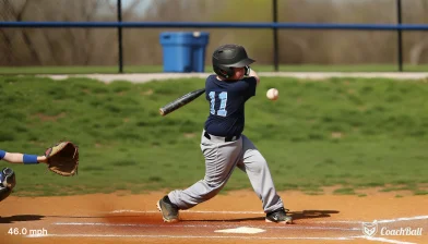 Exit velocity – 11 ans Baseball