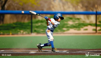 Exit velocity – 12 ans Baseball