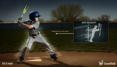 Exit velocity – 13 ans Baseball