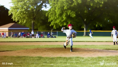 Vitesse de lancer – 12 ans Baseball