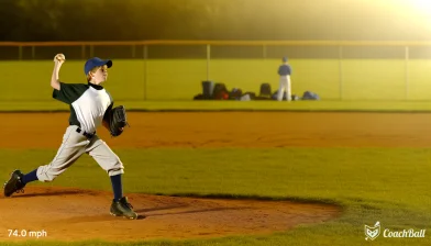 Vitesse de lancer – 15 ans Baseball