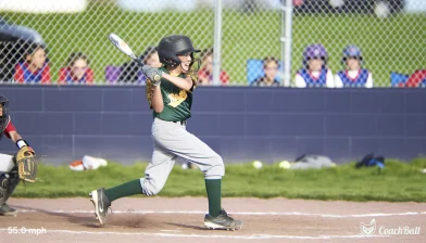 Exit velocity – 15 ans Softball