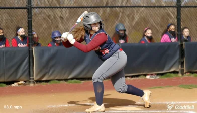 Exit velocity – 18 ans Softball