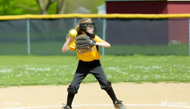 Vitesse de lancer – 10 ans Softball