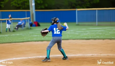 Vitesse de lancer – 12 ans Softball