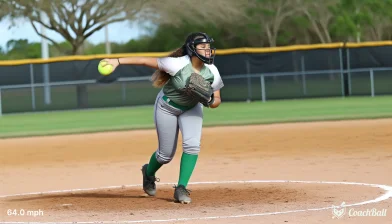 Vitesse de lancer – 17 ans Softball