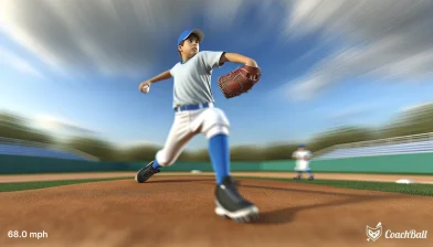 球速 – 14歳 野球