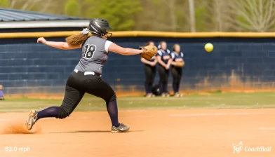 打球速度 – 18歳 ソフトボール