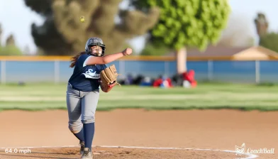 球速 – 17歳 ソフトボール