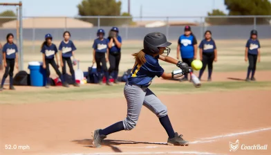 출구 속도 – 14세 소프트볼