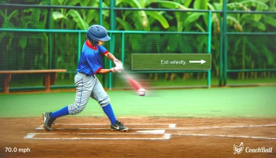 Exit velocity – 16 jaar Honkbal