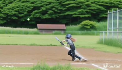 Exit velocity – 11 jaar Softbal