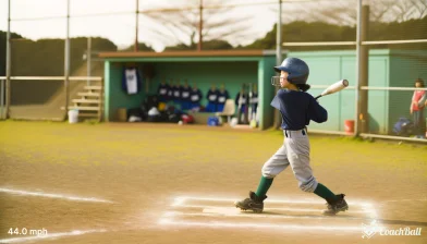 Exit velocity – 12 jaar Softbal