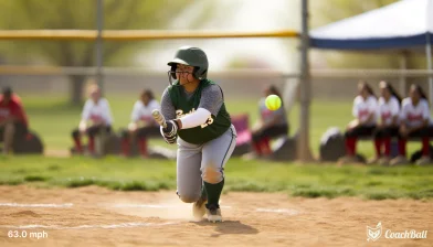 Exit velocity – 18 jaar Softbal