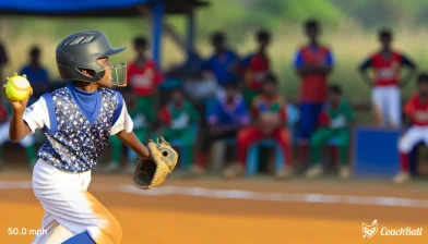 Pitch-snelheid – 13 jaar Softbal